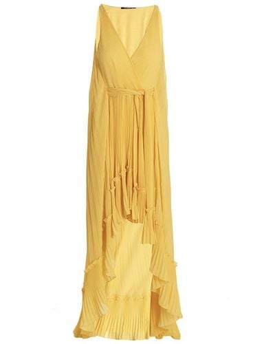 Emanuel Ungaro 'sheridan' Dress - Yellow