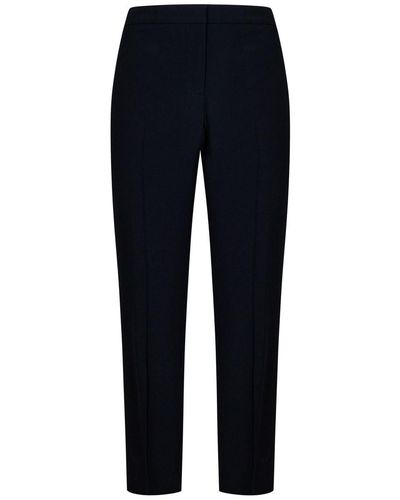 Alexander McQueen Cropped Trousers - Blue