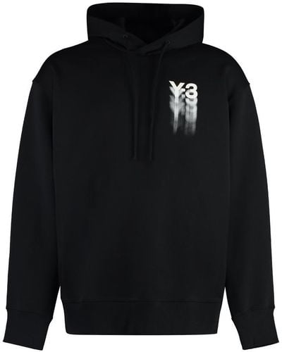 Y-3 Hooded Sweatshirt - Black