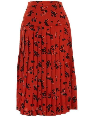 Alessandra Rich Skirts - Red
