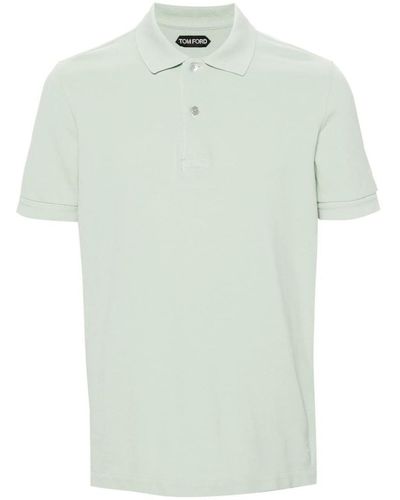 Tom Ford Short-Sleeved Polo Shirt - Green