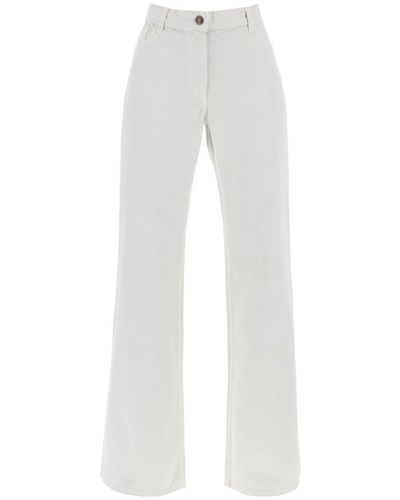 Magda Butrym Bootcut Jeans - White
