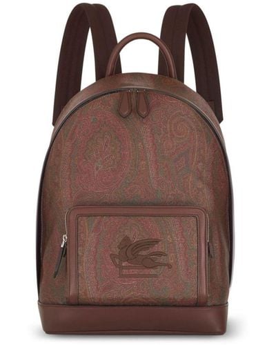 Etro Arnica And Pele Backpack Bags - Brown
