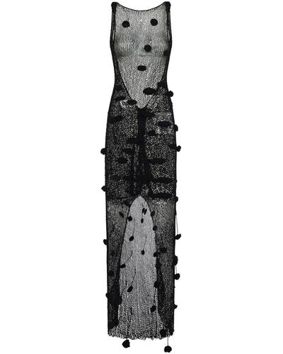 Magda Butrym Long Dress - Black