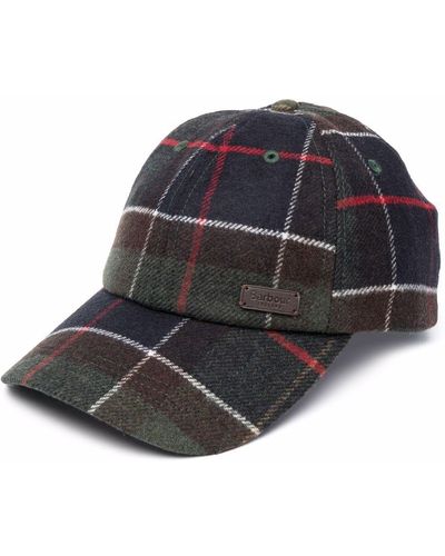 Barbour Hats Green - Gray