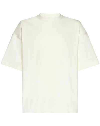Bottega Veneta Jersey Oversized Long Sleeve T-Shirt - White