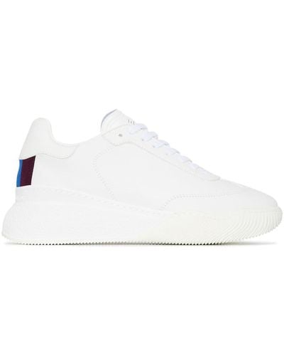 Stella McCartney Loop Faux-leather Trainers - White