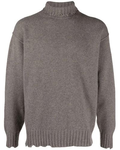 Isabel Benenato Sweaters - Gray