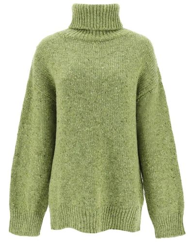 Saks Potts 'camilla' Turtleneck Sweater - Green