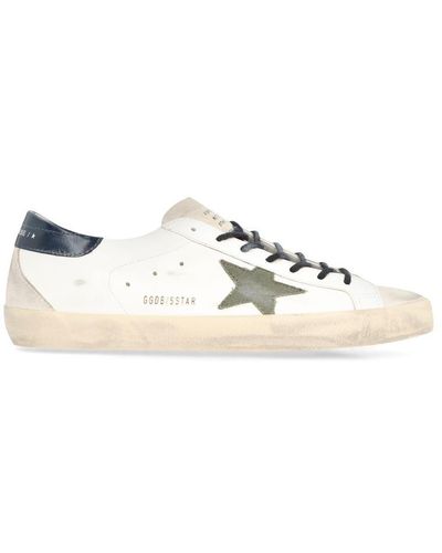 Golden Goose Super-Star Low-Top Trainers - White