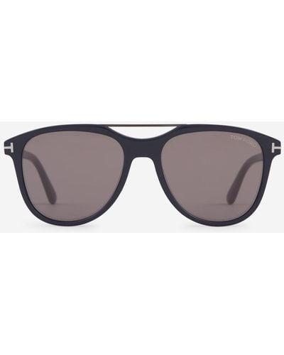 Tom Ford Oval Sunglasses - Gray