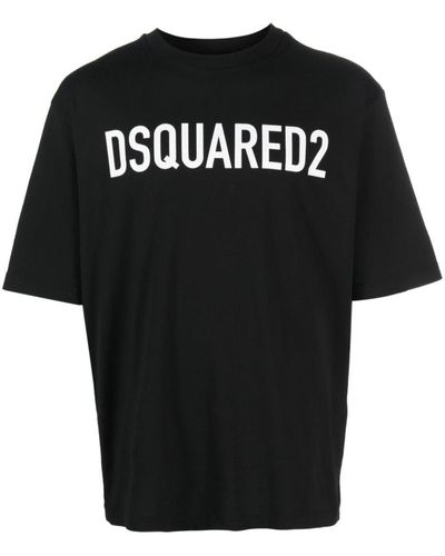 DSquared² Eco Dyed Loose T-shirt - Black