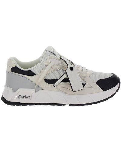 Off-White c/o Virgil Abloh Off- And Low Top Trainers With Logo Detail - White
