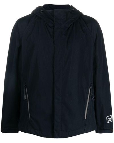 C.P. Company Hooded Jacket - Blue