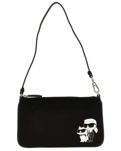 Karl Lagerfeld Shoulder Bag - Black