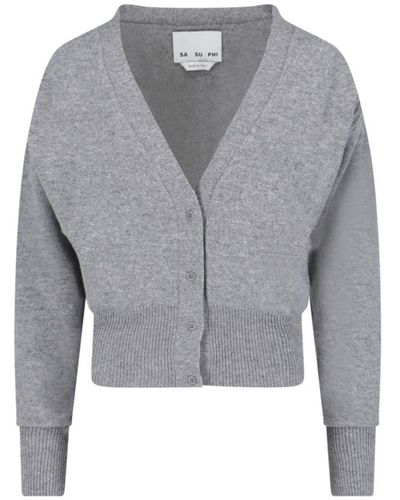 Sa Su Phi Sweaters - Gray
