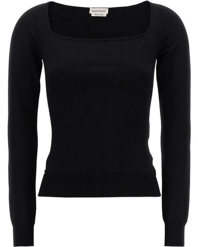 Alexander McQueen Top - Black