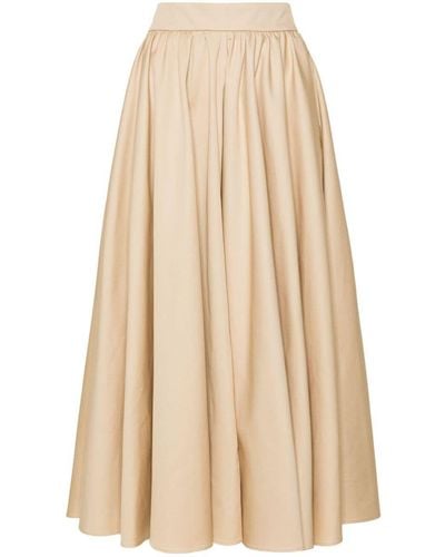 Patou Pleated Skirt - Natural