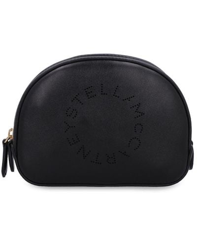 Stella McCartney Stella Logo Wash Bag - Black
