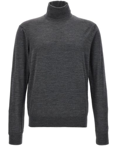 Tom Ford High Neck Jumper Jumper, Cardigans - Grey