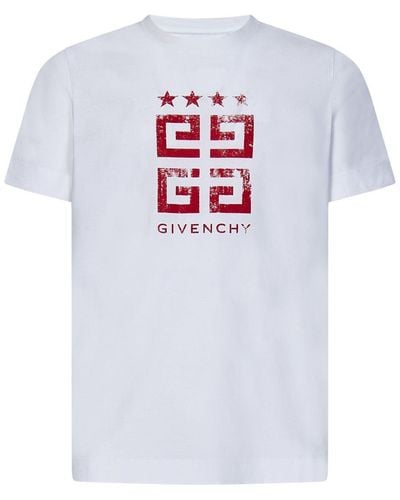 Givenchy 4G Stars T-Shirt - White