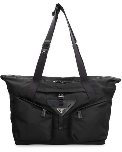 Prada Re-nylon Travel Bag - Black