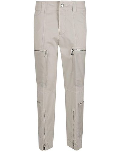 The Seafarer Delta Zipped Trousers - Grey