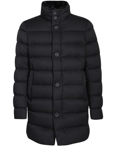 Herno Buttoned Down Jacket - Black