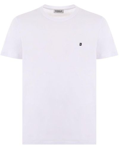 Dondup Cotton T-Shirt - White