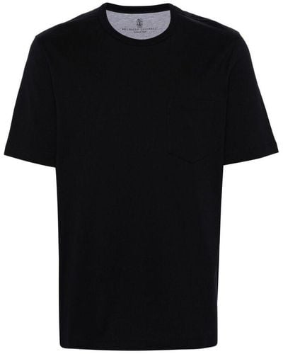 Brunello Cucinelli T-shirts - Black