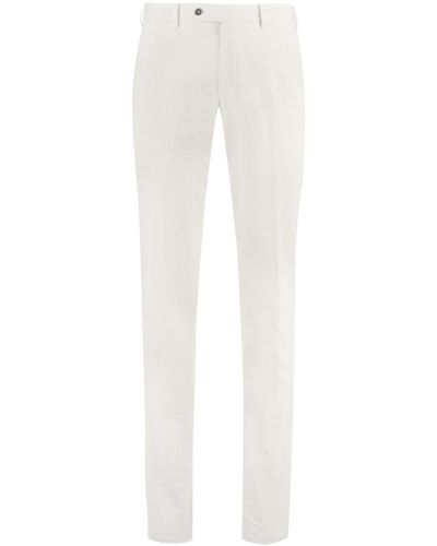 PT01 Cotton Trousers - White