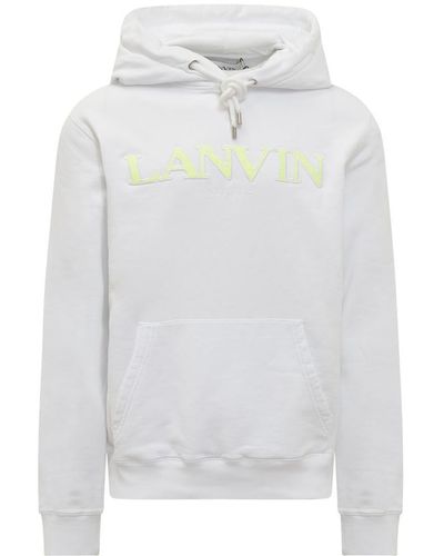 Lanvin Sweatshirt With Logo - White