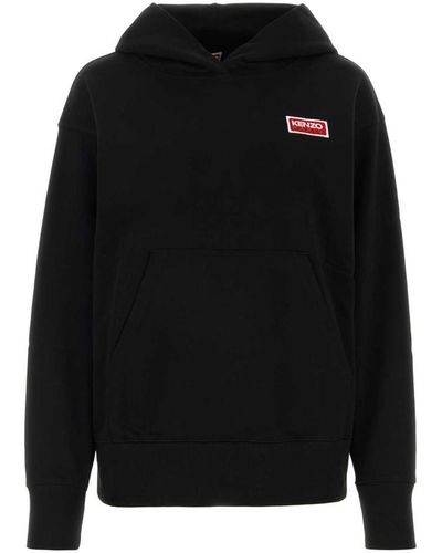 KENZO Black Cotton Sweatshirt