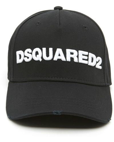 DSquared² Logo Cap - Black