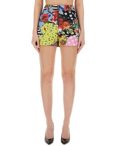 Moschino Jeans Printed Shorts - Blue