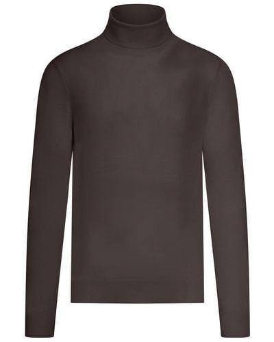 Nome Turtle Neck Sweater - Brown