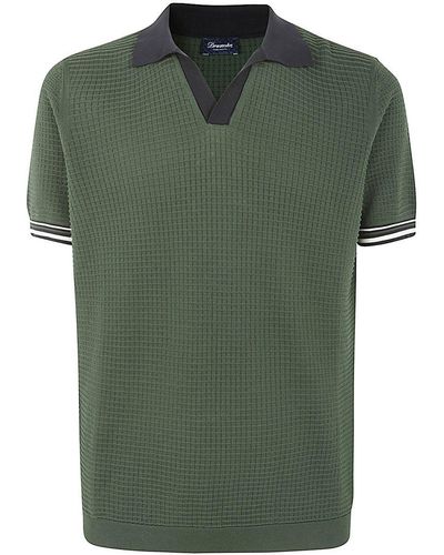 Drumohr 3/4 Sleeves Sweater - Green