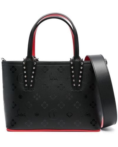 Christian Louboutin Kabata Tote Bag Black 1205187 Leather Studded– GALLERY  RARE Global Online Store