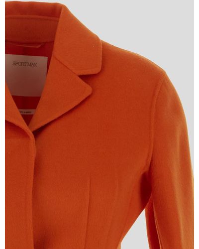 Sportmax Coat - Orange