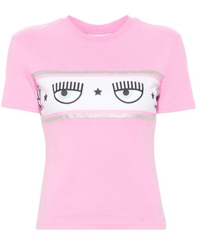 Chiara Ferragni T-shirts And Polos - Pink