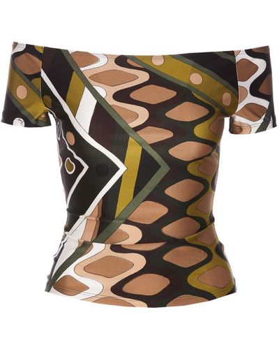 Emilio Pucci Emilio Top - Brown