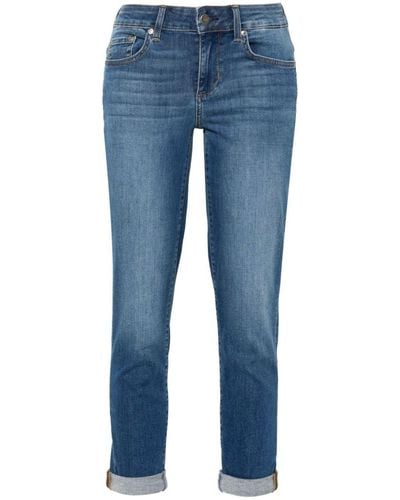 Liu Jo Jeans With Rhinestone Detail - Blue