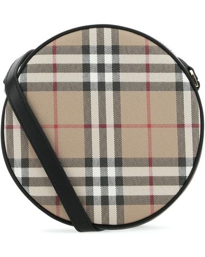 Burberry Vintage Check Zip-around Louise Crossbody Bag - Multicolour