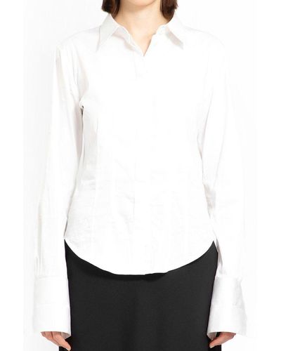 Helmut Lang Poplin Fitted Shirt - White