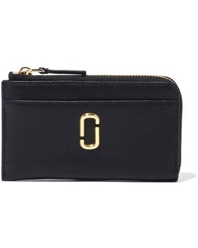 Marc Jacobs Wallet With Logo - Black