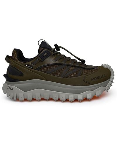 3 MONCLER GRENOBLE Polyamide Trail Grip Trainers - Black