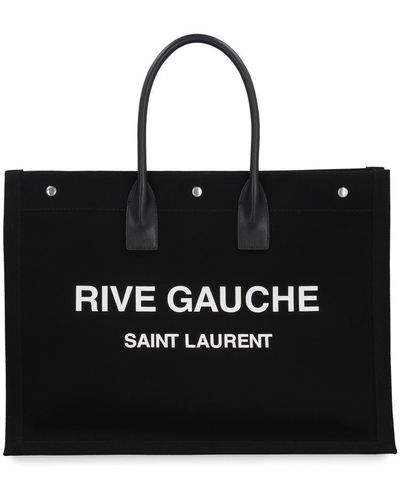 Saint Laurent 'noe' Shopper Bag - Black