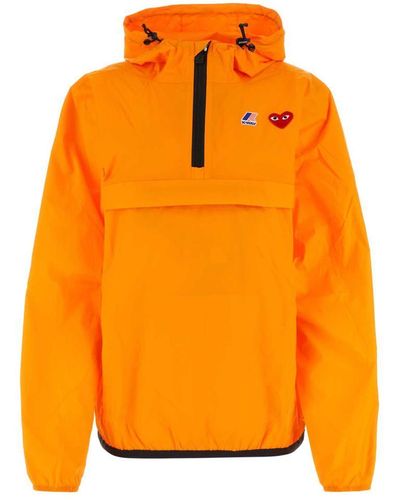 COMME DES GARÇONS PLAY Comme Des Garcons Play Jackets - Orange