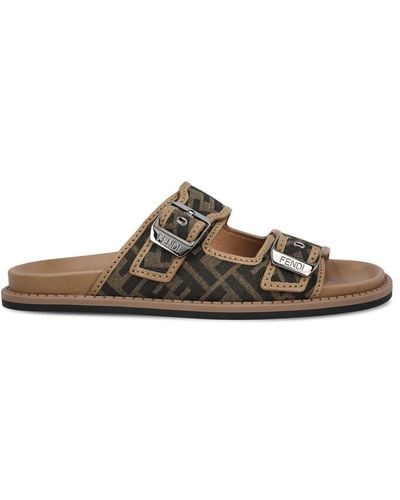 Fendi Sandals - Brown