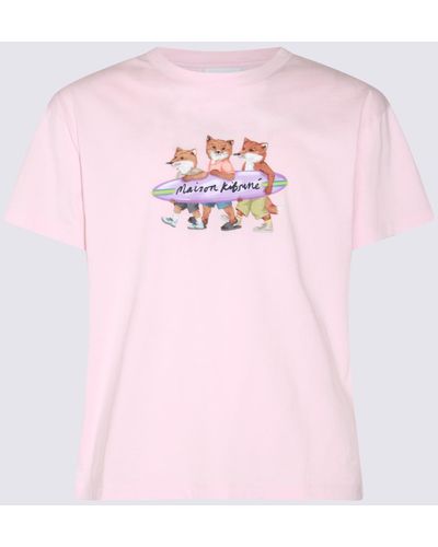 Maison Kitsuné Maison Kitsune' T-Shirt E Polo - Pink